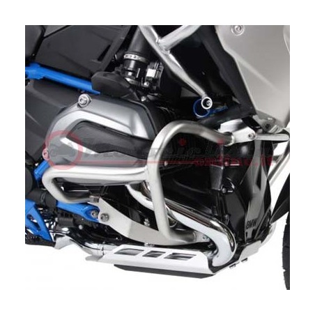 501668 00 22 Telaio protezione motore Hepco & Becker Acciaio Inox per BMW R 1200 GS LC 2017