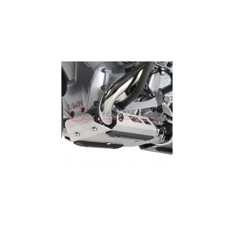 810665 00 09 Protezione motore paracoppa Hepco & Becker Silver per BMW R 1200 GS LC 2017