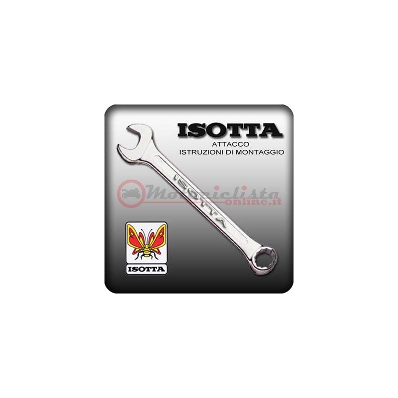 a/sc199 Kit montaggio cupolino regolabile Isotta SC199 per Honda CRF 1000 Africa Twin 2015