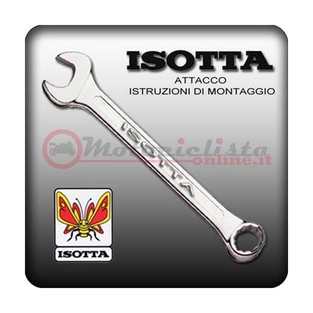 a/sc199 Kit montaggio cupolino regolabile Isotta SC199 per Honda CRF 1000 Africa Twin 2015