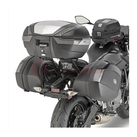  Portavaligie laterali Givi PLX4117  Kawasaki Z650 2017  Monokey Side per V35 e V37