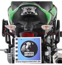 63025290001 Telaio porta borse laterali Hepco & Becker C-Bow per Kawasaki Z 900 2017