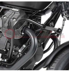 501547 00 01 Protezione motore Hepco & Becker colore Nero per Moto Guzzi V9 Bobber/Roamer 2016
