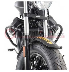 501547 00 01 Protezione motore Hepco & Becker colore Nero per Moto Guzzi V9 Bobber/Roamer 2016