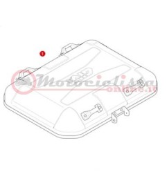 Givi Z7710R Coperchio bauletto alluminio Trekker Dolomiti DLM30/DLM46A