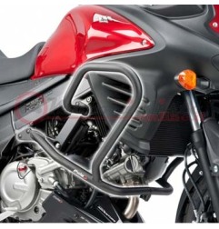 5884N Barre protezione motore Puig Racing colore Nero per Suzuki DL 650 V-Strom 2017