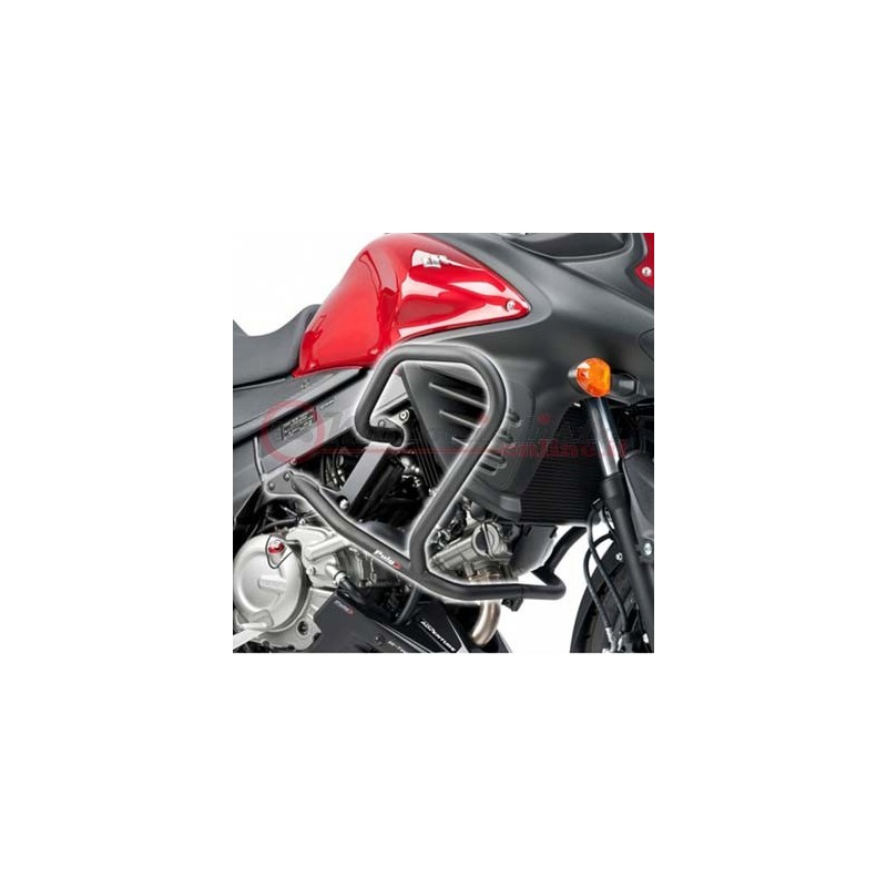 5884N Barre protezione motore Puig Racing colore Nero per Suzuki DL 650 V-Strom 2017