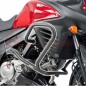 5884N Barre protezione motore Puig Racing colore Nero per Suzuki DL 650 V-Strom 2017