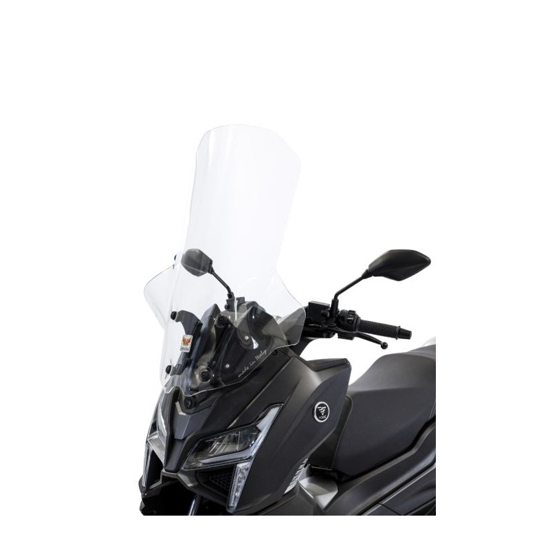 Parabrezza Alta Protezione ISOTTA Per YAMAHA T-MAX 500 (2001-2007) – PMMA 4mm, Trasparente, 790x645mm