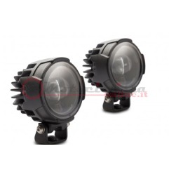 Faretti led SW-Motech EVO FOG LIGHT NSW.00.490.10001 Nero cablaggio e interruttore 