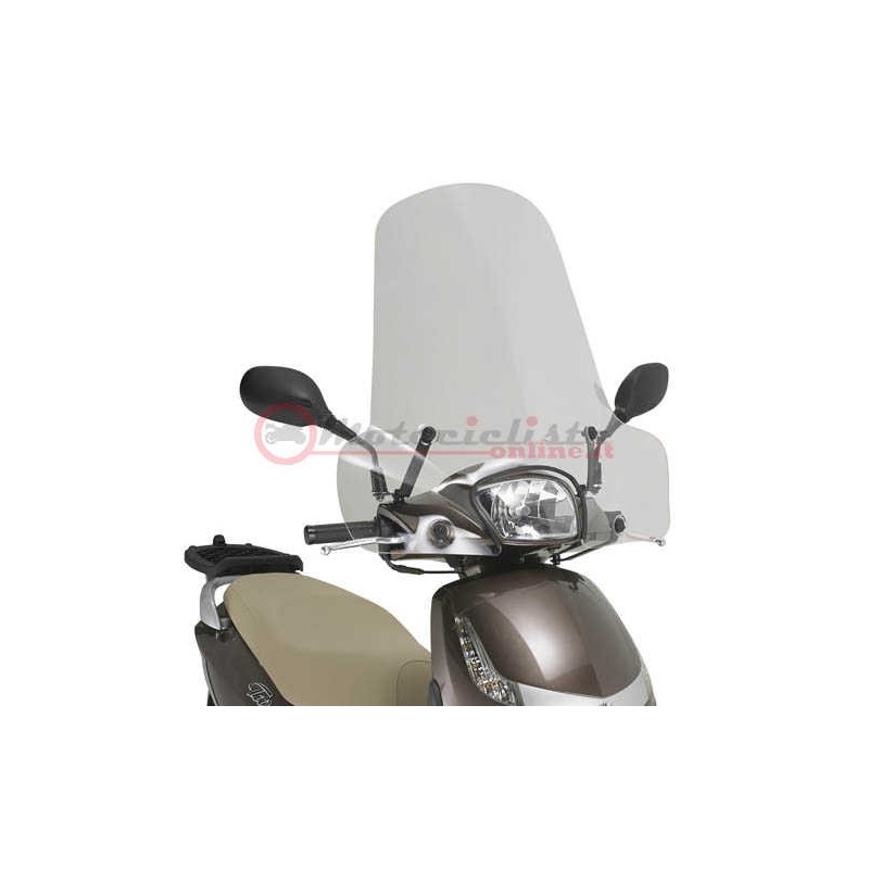 Parabrezza Givi 8100A per scooter Pegeout Tweet 50 125 150 2010-2017