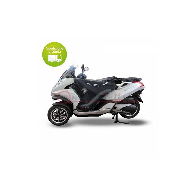 Coprigambe Termoscud Pro Tucano Urbano Per Metropolis 3 Ruote (2014-18): Impermeabile, Termico E Antifurto. Modello R173PRO. - 2