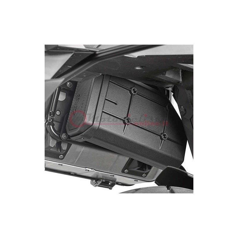 Givi TL1156KIT kit di fissaggio dell'S250 sul portavaligie laterale per Honda XADV 750 e BMW G 310 GS