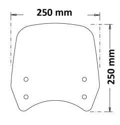 Isotta SC655 Cupolino Per Royal Enfield Meteor 350 Fireball 2021