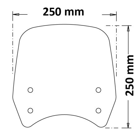 Isotta SC655 Cupolino Per Royal Enfield Meteor 350 Fireball 2021