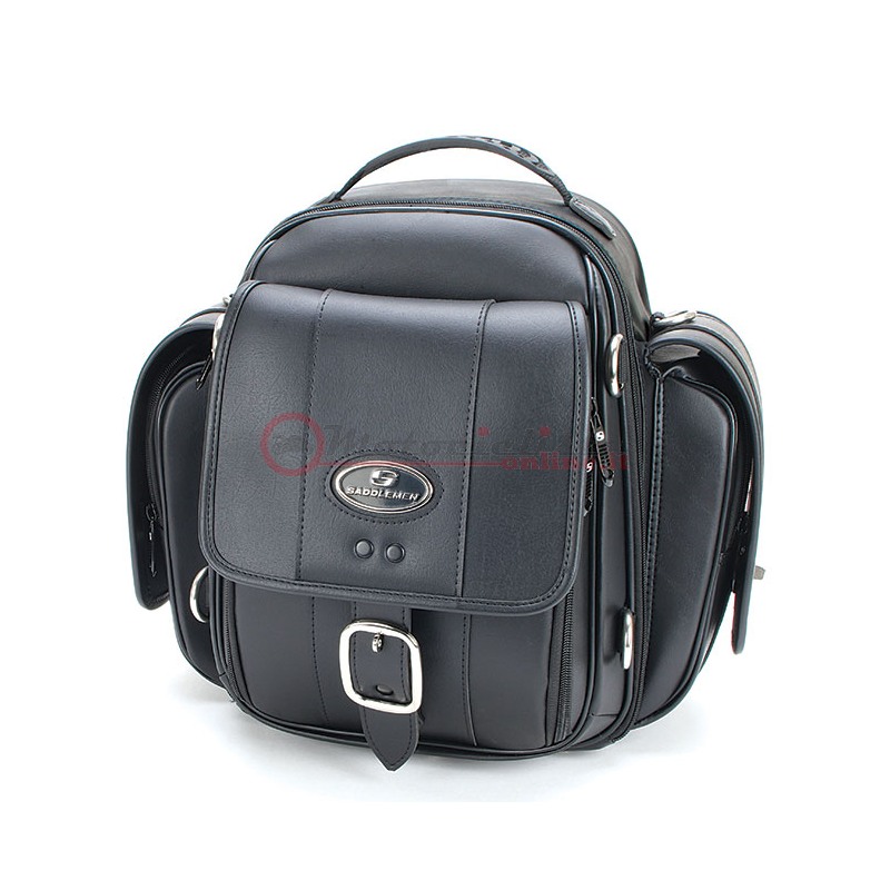 CD 1750 Saddlemen borsa schienalino moto in pelle