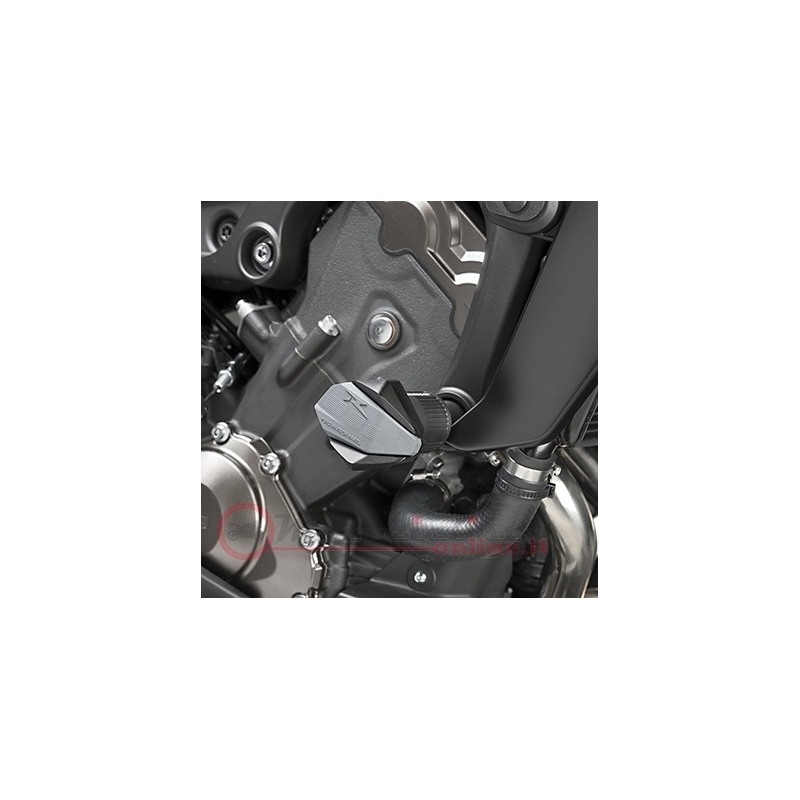 9389N TAMPONI PARATELAIO mod R12 marca PUIG per KAWASAKI Z900 '17 NERO