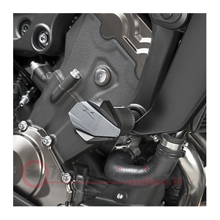 9389N TAMPONI PARATELAIO mod R12 marca PUIG per KAWASAKI Z900 '17 NERO