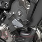 9389N TAMPONI PARATELAIO mod R12 marca PUIG per KAWASAKI Z900 '17 NERO