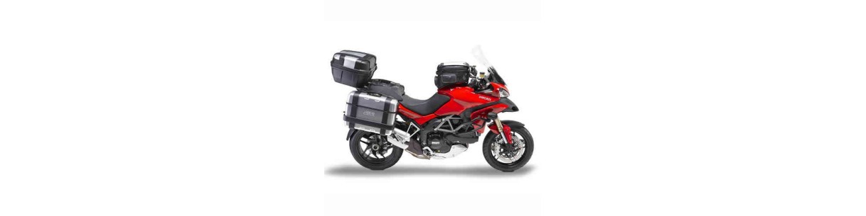 Accessori moto Ducati Multistrada 1200. Protezioni mani, motore, borse