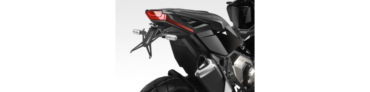 Portatarga Honda X-Adv 750 dal 2021. Lightech, De Pretto, Barracuda