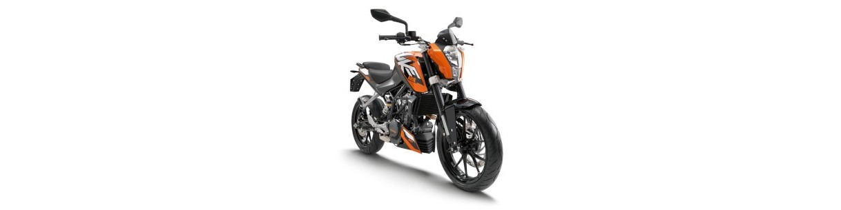 Accessori per KTM Duke 125/390 Borse, portatarga, protezioni, cupolino