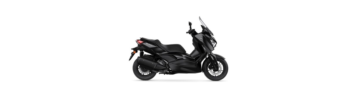 Accessori Yamaha X-Max 125/300 da '23. Bauletto, parabrezza, termoscud