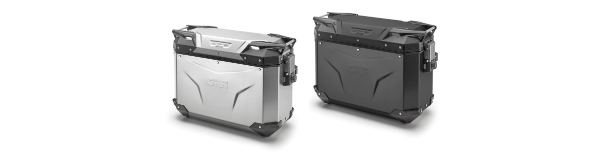 Ricambi e accessori per valigie laterali alluminio Trekker Outback Evo