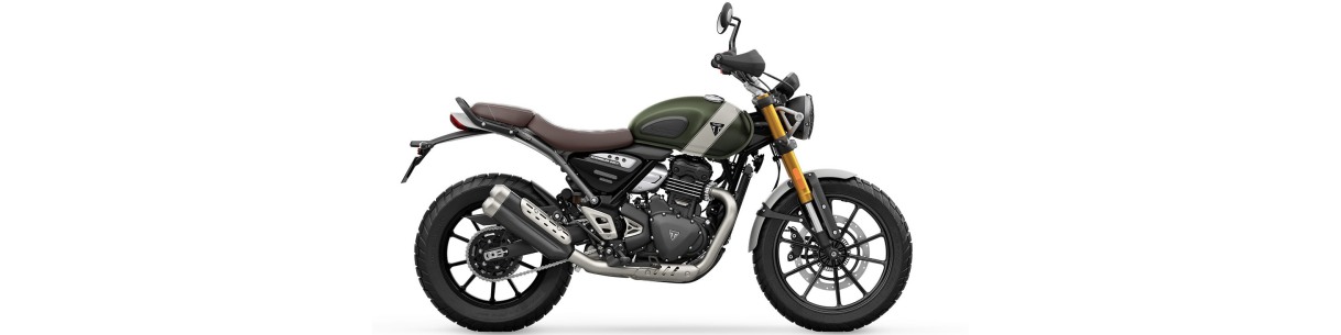 Accessori moto per Triumph Scrambler 400 X dal 2024