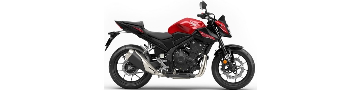 Accessori moto Honda CB 500 Hornet dal 2024. Cupolino, tamponi