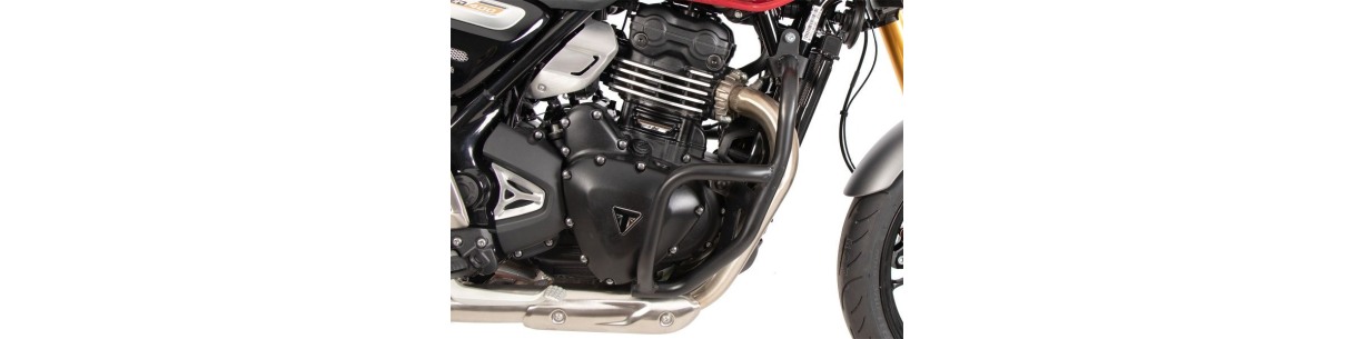 Protezioni per Triumph Scrambler 400X: Paramotore, paramani, paracoppa