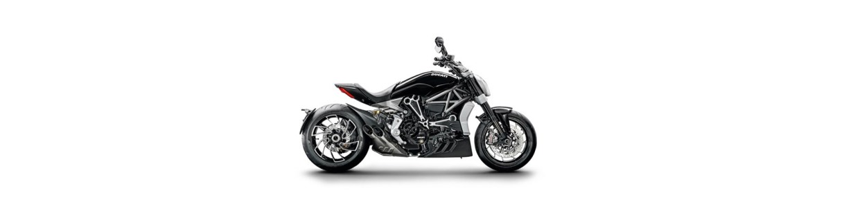 Accessori moto Ducati X Diavel. Telai borse, schienale, porta targa