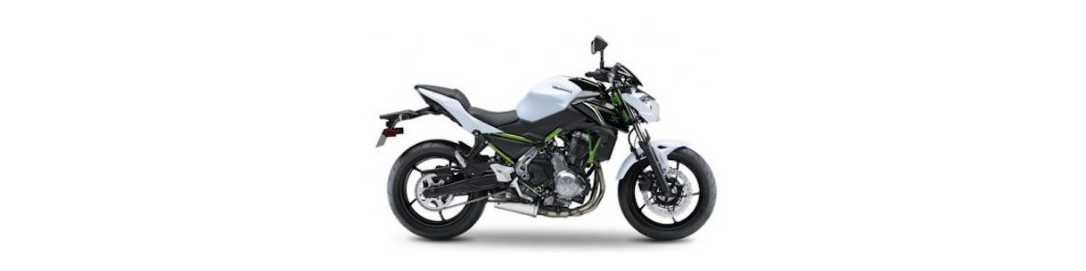 Accessori moto per Kawasaki Z650. Cupolino, borse, abbassamento moto