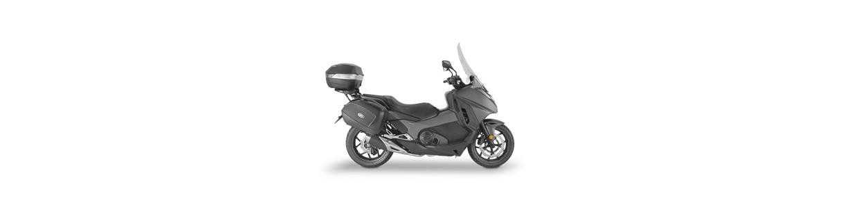 Accessori Honda Integra 750 dal 2016. Coprigambe, parabrezza, borse