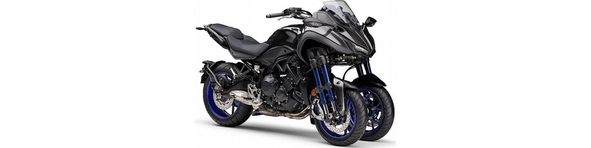 Accessori moto per Yamaha Niken 900. Cupolino borse portapacchi