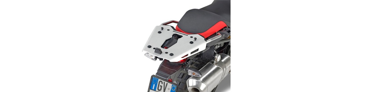 Portapacchi posteriore per BMW F850GS: Givi, Kappa, Hepco, SW-Motech