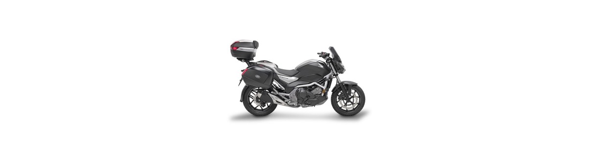 Accessori Honda NC750S dal 2016. Cupolino, borse, valigie.