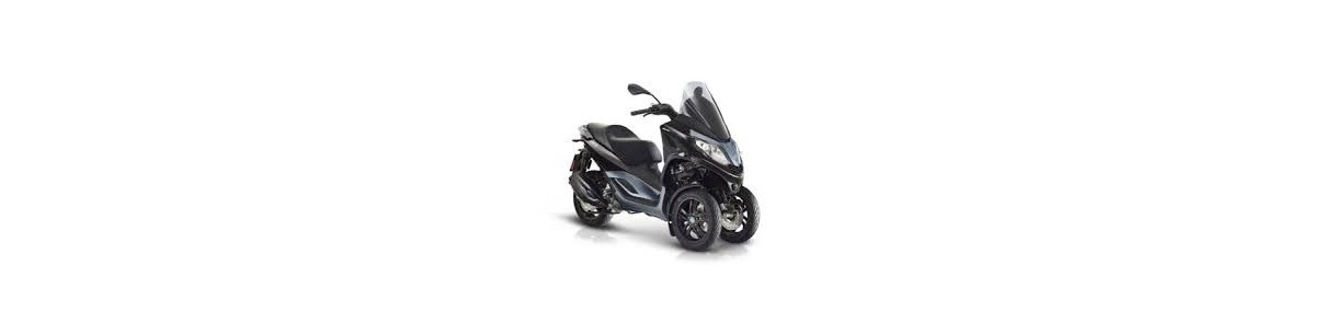 Accessori scooter Piaggio MP3 300 HPE. Termoscud, parabrezza, bauletto