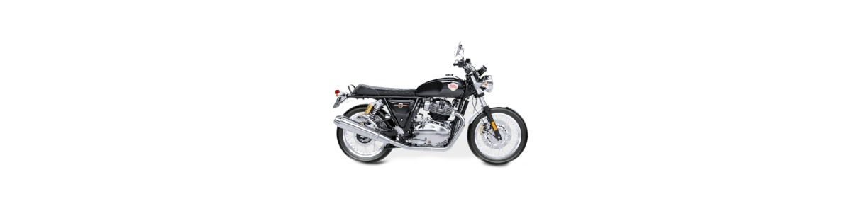 Accessori Royal Enfield Interceptor 650. Portapacchi, borse, cupolino