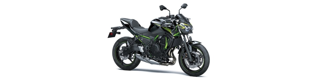 Accessori Kawasaki Z650 dal 2020. Cupolini, borse, kit abbassamento