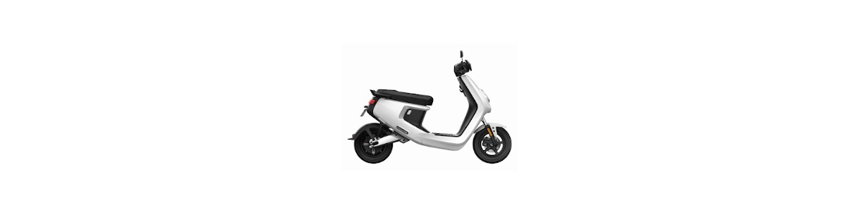 Accessori per scooter elettrico NIU MQI+. Parabrezza, portapacchi