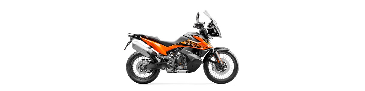 Accessori moto per KTM 890 Adventure. Valigie, protezioni, cupolino