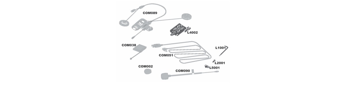 Ricambi e accessori intefono Nolan Ncom B901 S