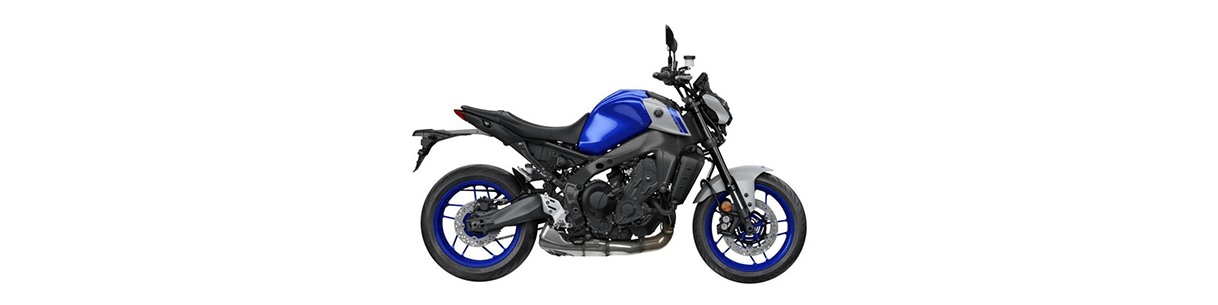 Accessori moto Yamaha MT-09 e SP dal 2021. Borse, cupolino, protezioni