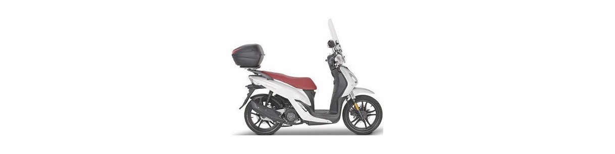 Accessori Sym Symphony 125 da 2021. Portapacchi, parabrezza, antifurto