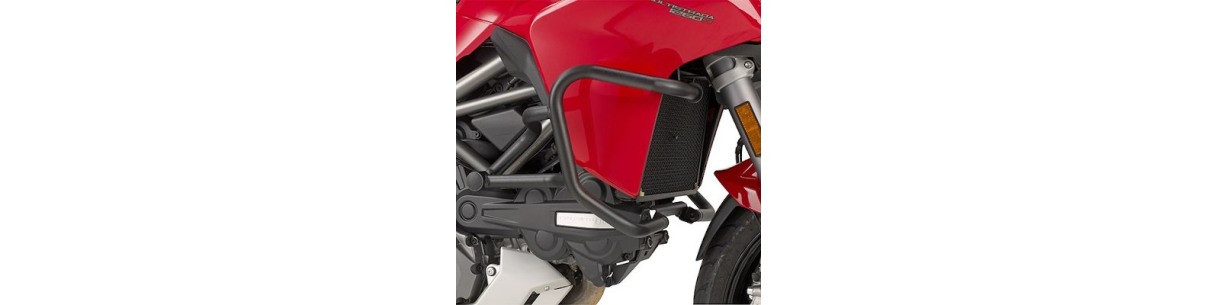 Paramotore per Ducati Multistrada 1260. Givi, Kappa, R&G, Sw motech