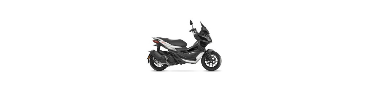 Una pagina di accessori specifici per scooter Aprilia SR GT 125.