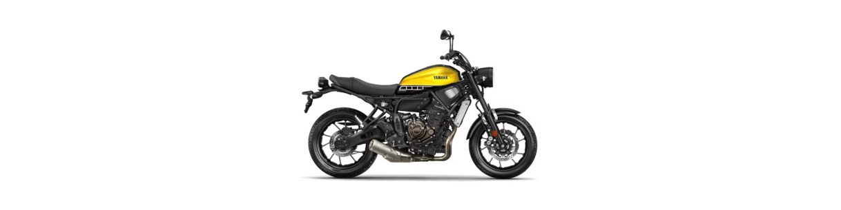 Accessori moto per Yamaha XSR 700 2022. Paramani, griglia faro, borse